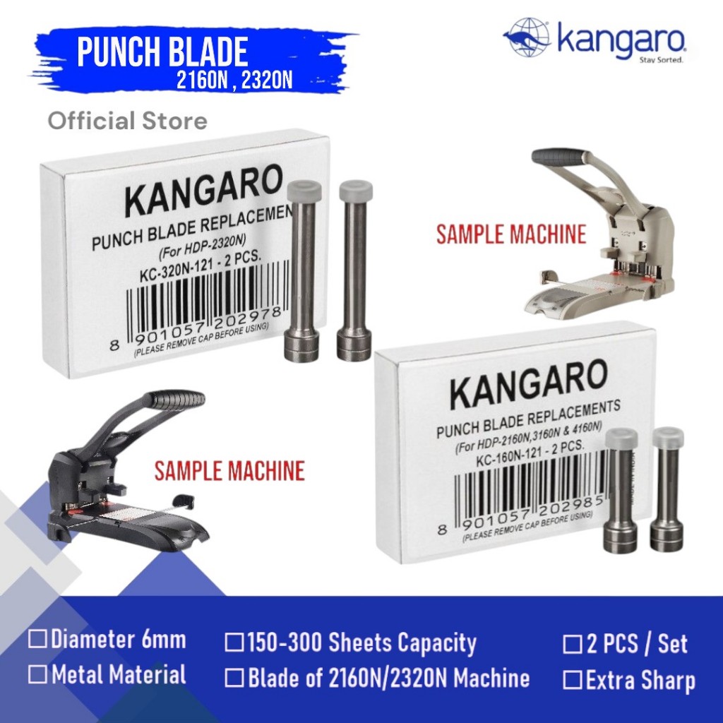 

Punch replacement blade 2160N / Punch Pin 2320N / Punch Blade Refill 2160N,2320N / Refill Pisau Pembolong Kertas / Plastik Disc / Tatakan Pembolong Kertas 2320N-2160N