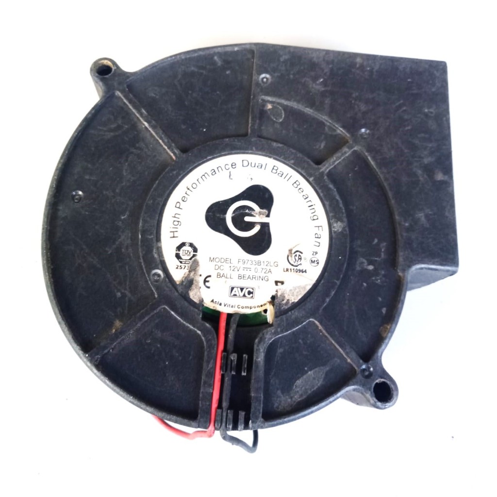 Fan Blower Dc AVC 12v 0.72A Diameter 9.5cm
