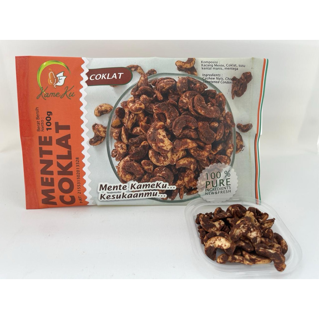 

Kacang Mete Kameku (Rasa Coklat 100gr)