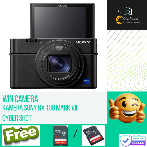 Kamera Sony RX 100 Mark VII Cyber shot / Camera Sony RX 100 Mark VII Cyber Shot