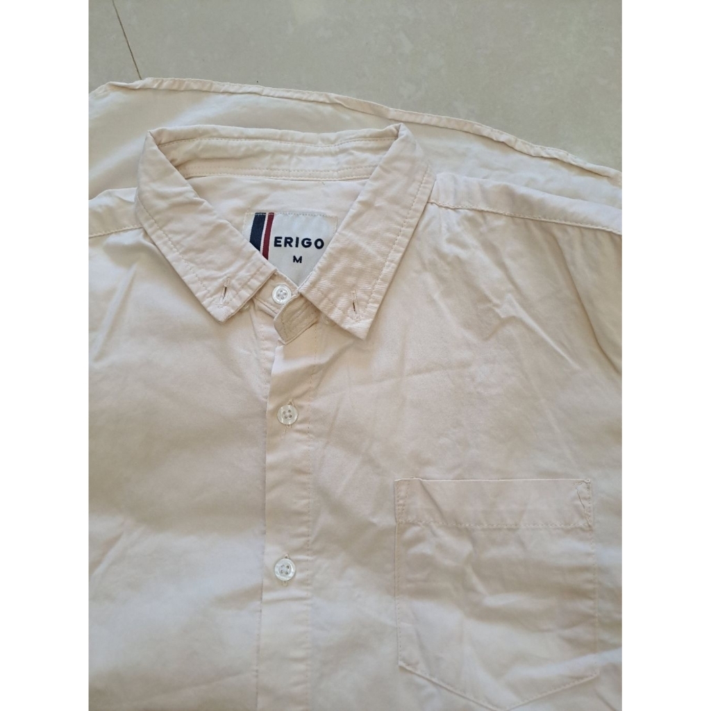 ERIGO KEMEJA PENDEK PRIA (PEACH) PL