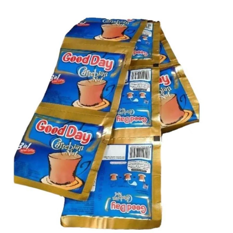 

Good day kopi carrebian nut renceng 10 x 20 gram