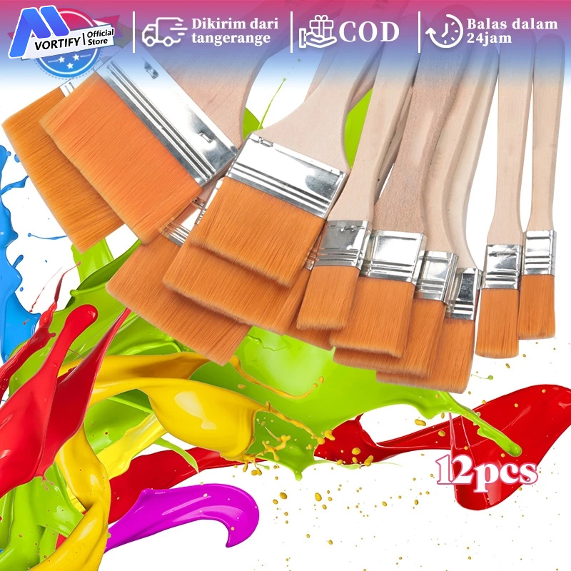 

Kualitas Tinggi 4 Inch Nylon Paint Brush Paint Brush Cleaning Brush Indoor & Outdoor Nylon Berus Cat Nylon