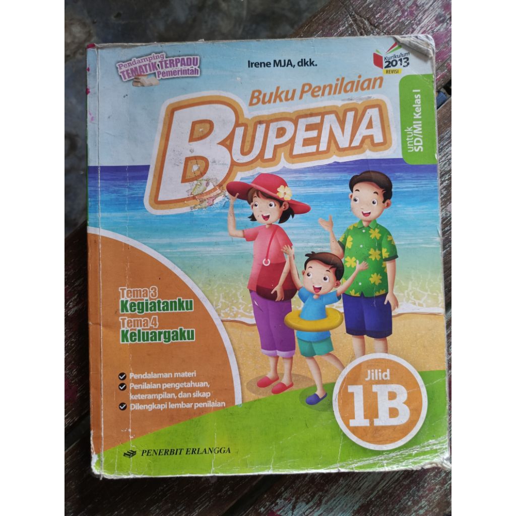 Buku Bupena 1B bekas/second