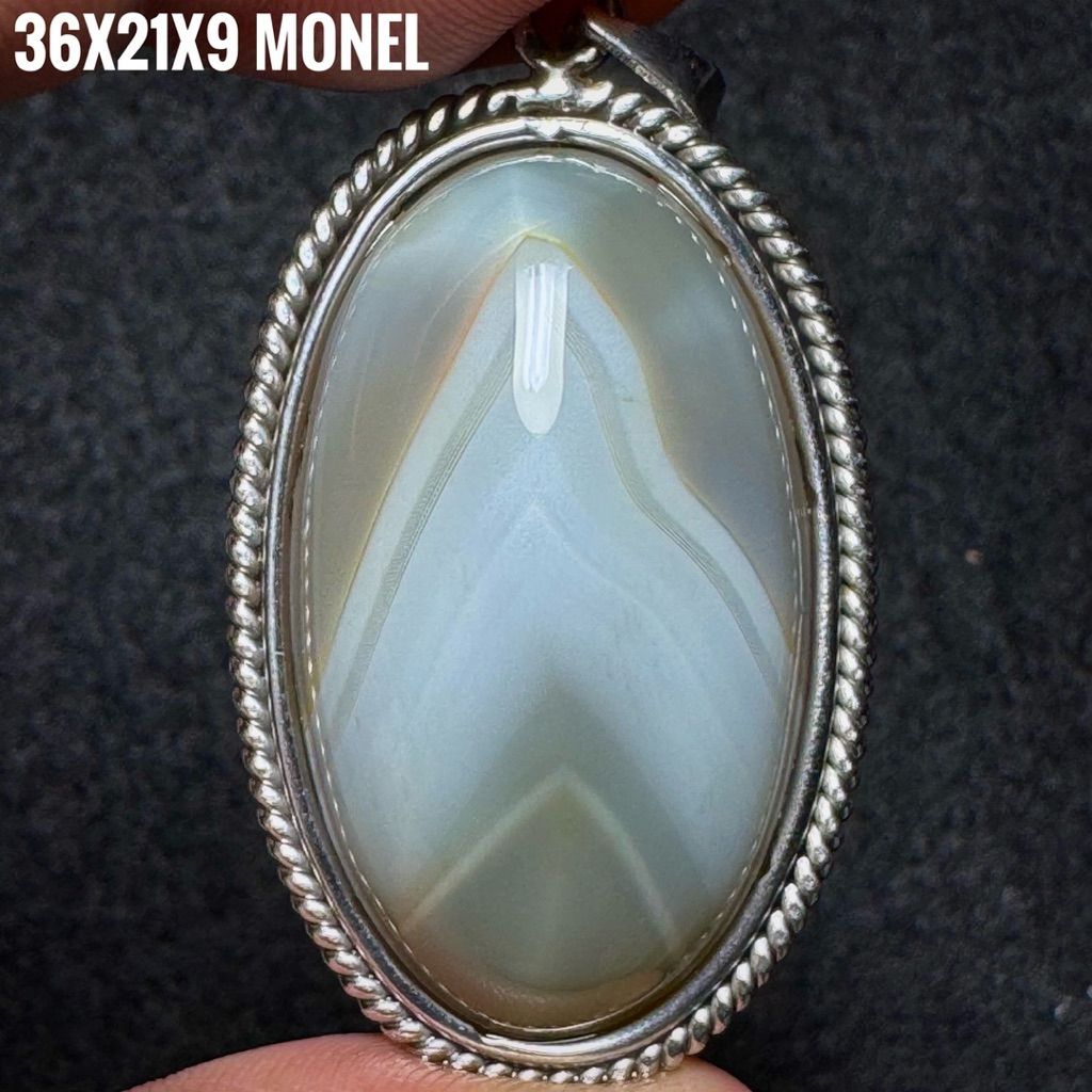 Liontin Batu Akik Natural Sulaiman