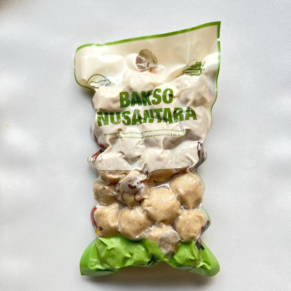 

LEMOOIN GrassFed Bakso Sapi Nusantara (Isi 25pcs) 340gr - GLUTEN & MSG FREE!! PALEO DIET FRIENDLY