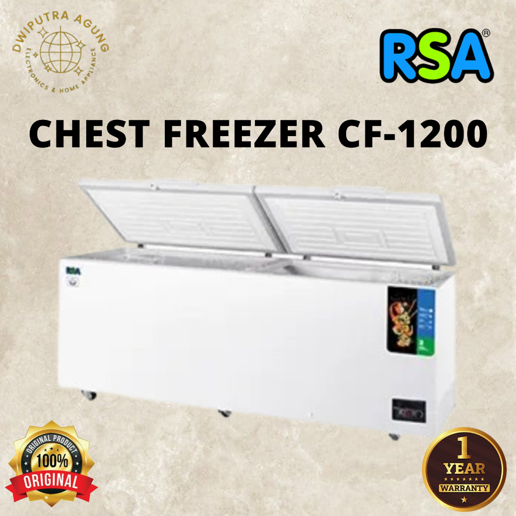 CHEST FREEZER RSA CF 1200 / CF-1200 FREEZER BOX RSA CF-1200