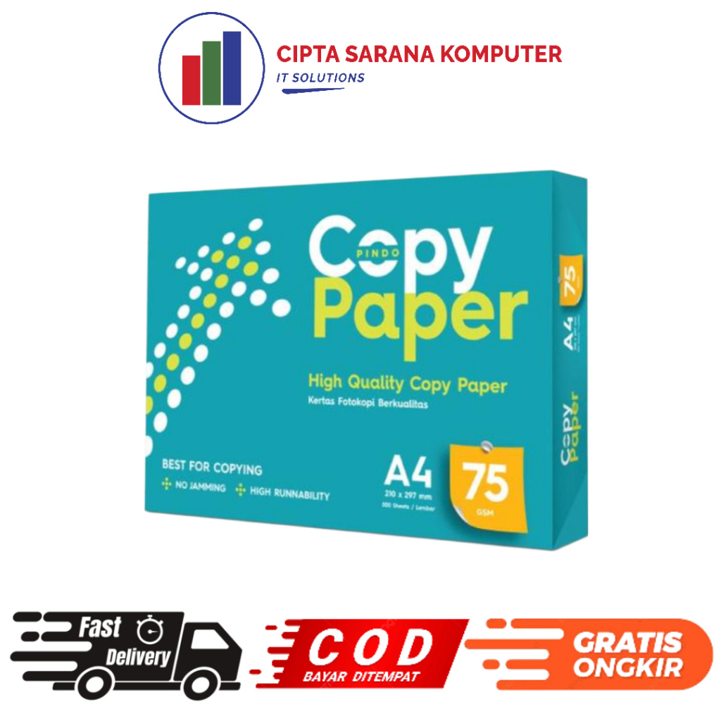 

Kertas HVS A4 75Gr Copy Paper