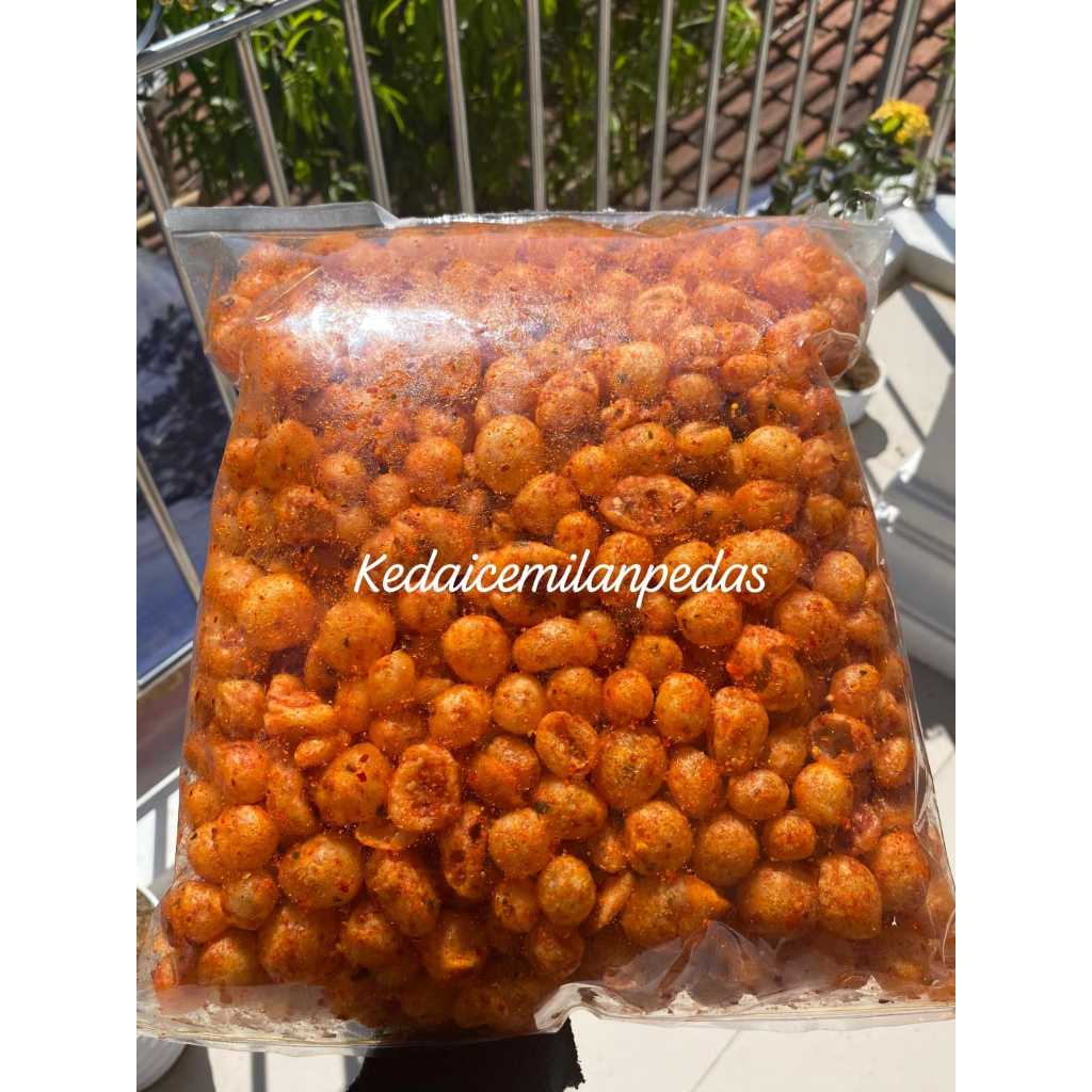 

cimol mini kering pedas daun jeruk 1kg