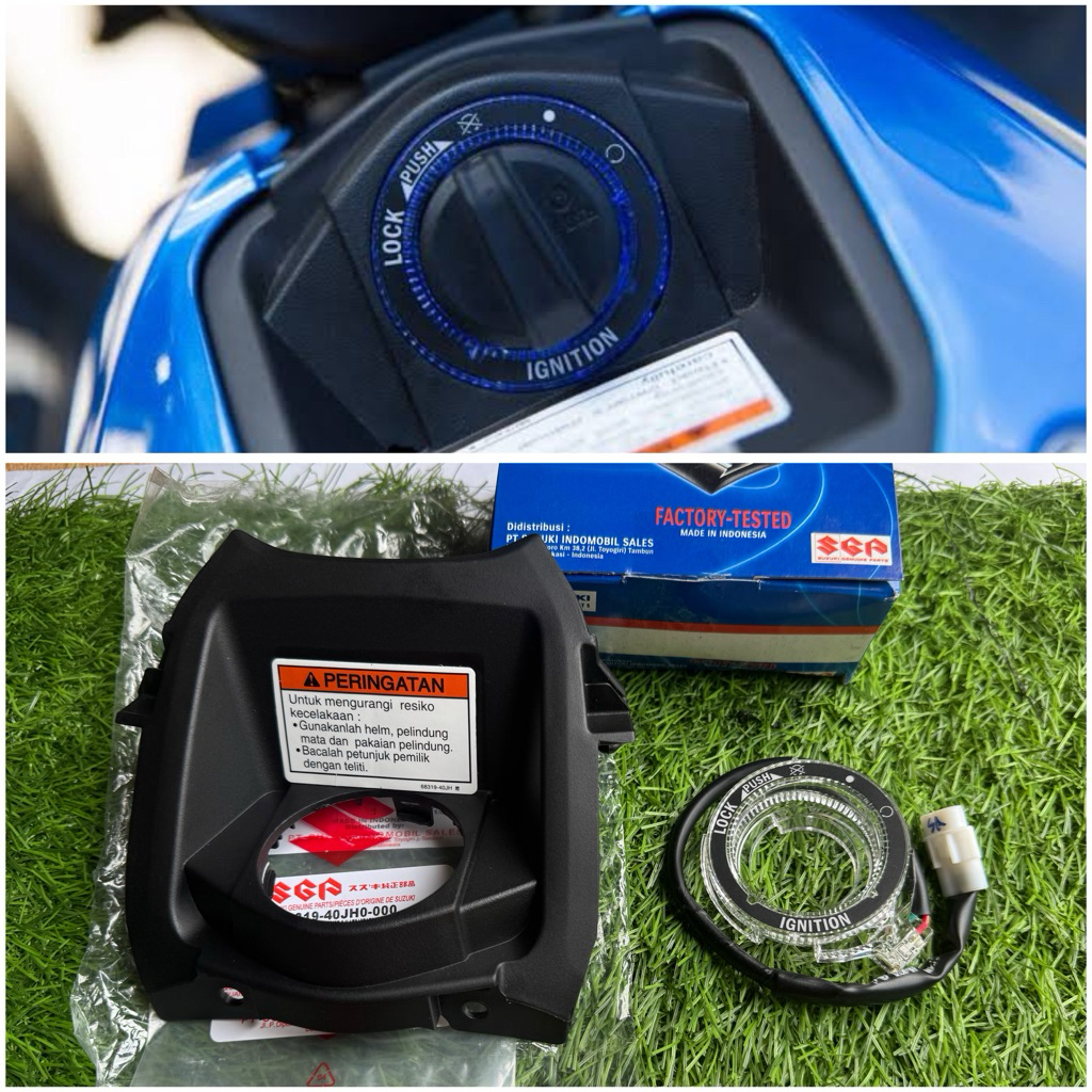 Lampu Indikator Cover Keyless Kunci GSX R 150 Indicator Lamp Keyless GSX R 150