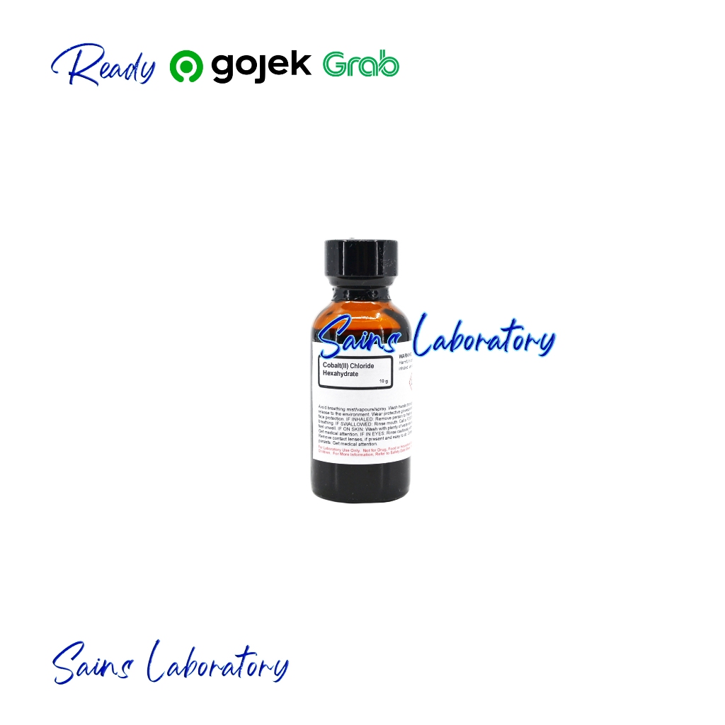 Cobalt II Chloride Hexahydrat Kobalt II Klorida CoCl2 10 gr Merck Analysis