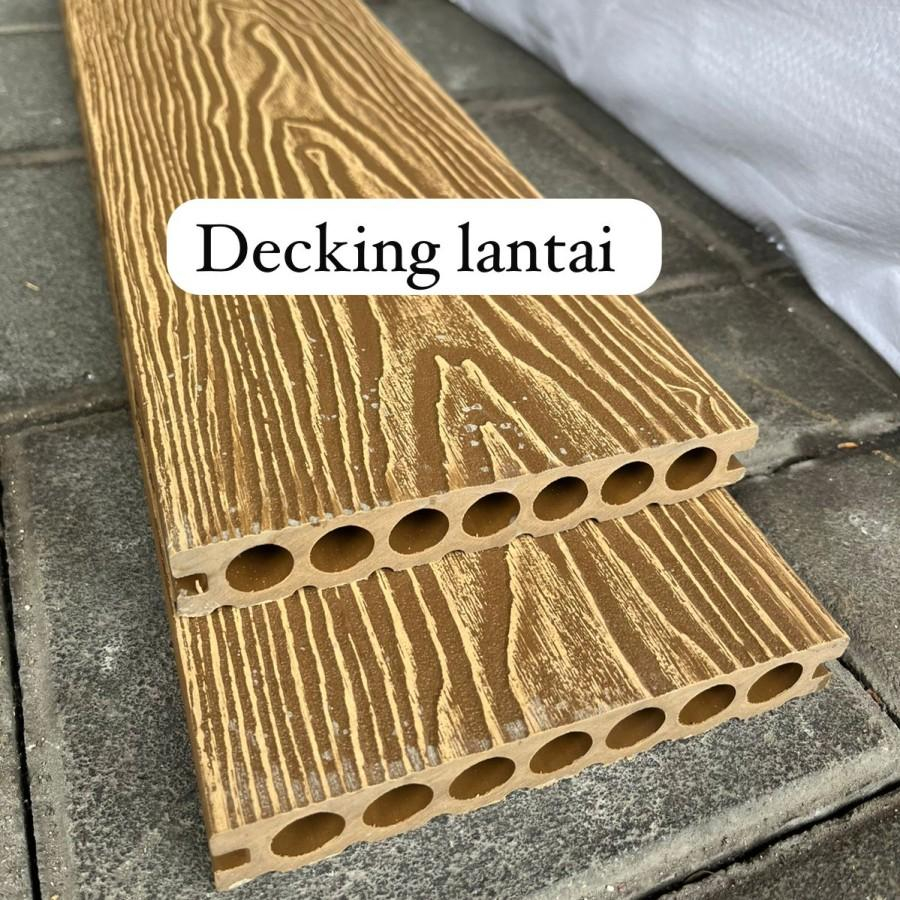 Lantai decking pvc decking wood LANTAI DECKING WPC OUTDOR