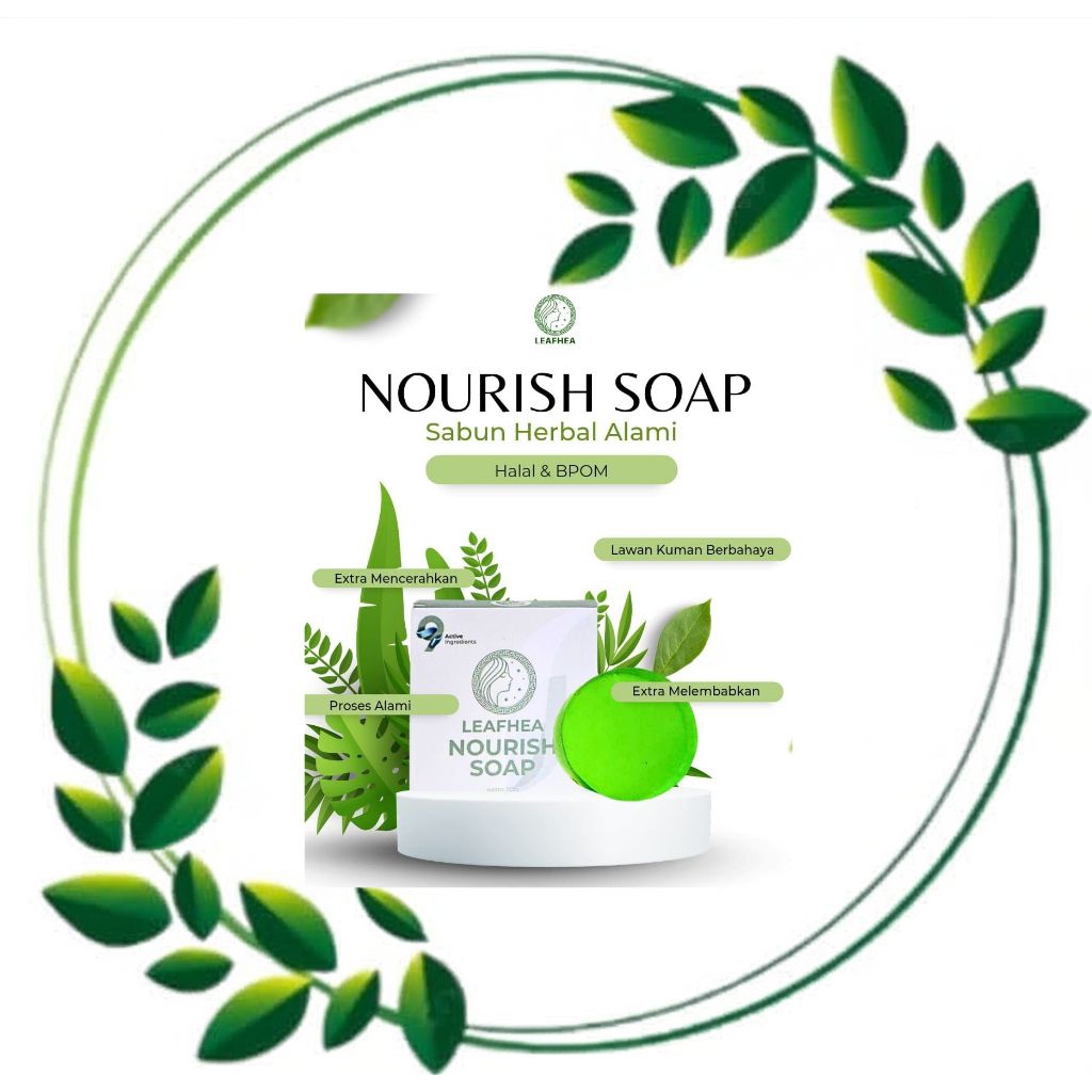 Kemasan Baru  Sabun Leafhea Original