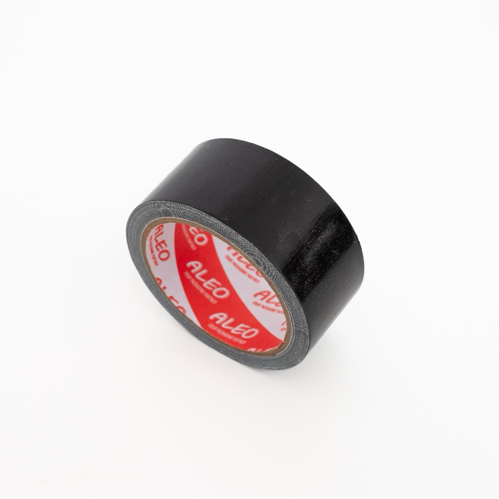

Lakban Kain Hitam 45mm 2 INCH x 8 Meter - Cloth Tape Hitam 45mm 2 INCH x 8 Meter ALEO Seven star