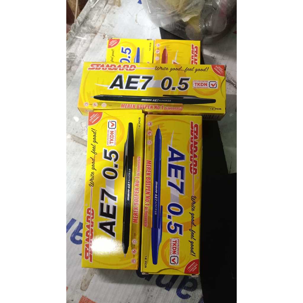 

PULPEN STANDARD AE7 dengan Ketajaman Baik