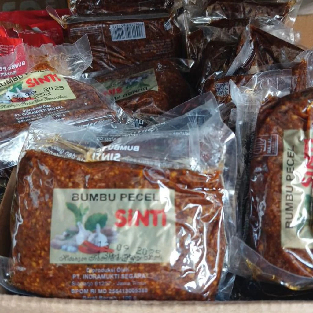

Bumbu Pecel SINTI 100gr Hidangan tradisi dari bahan alami
