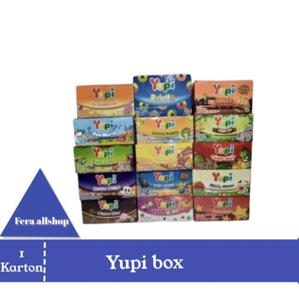 

Yupi box isi 24 pcs random permen
