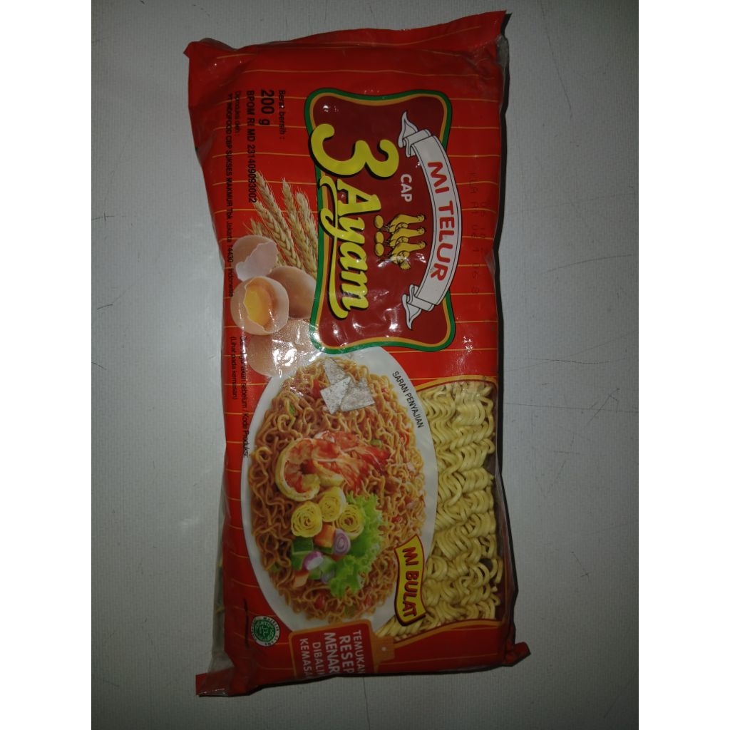 

Mie Telor cap 3 ayam