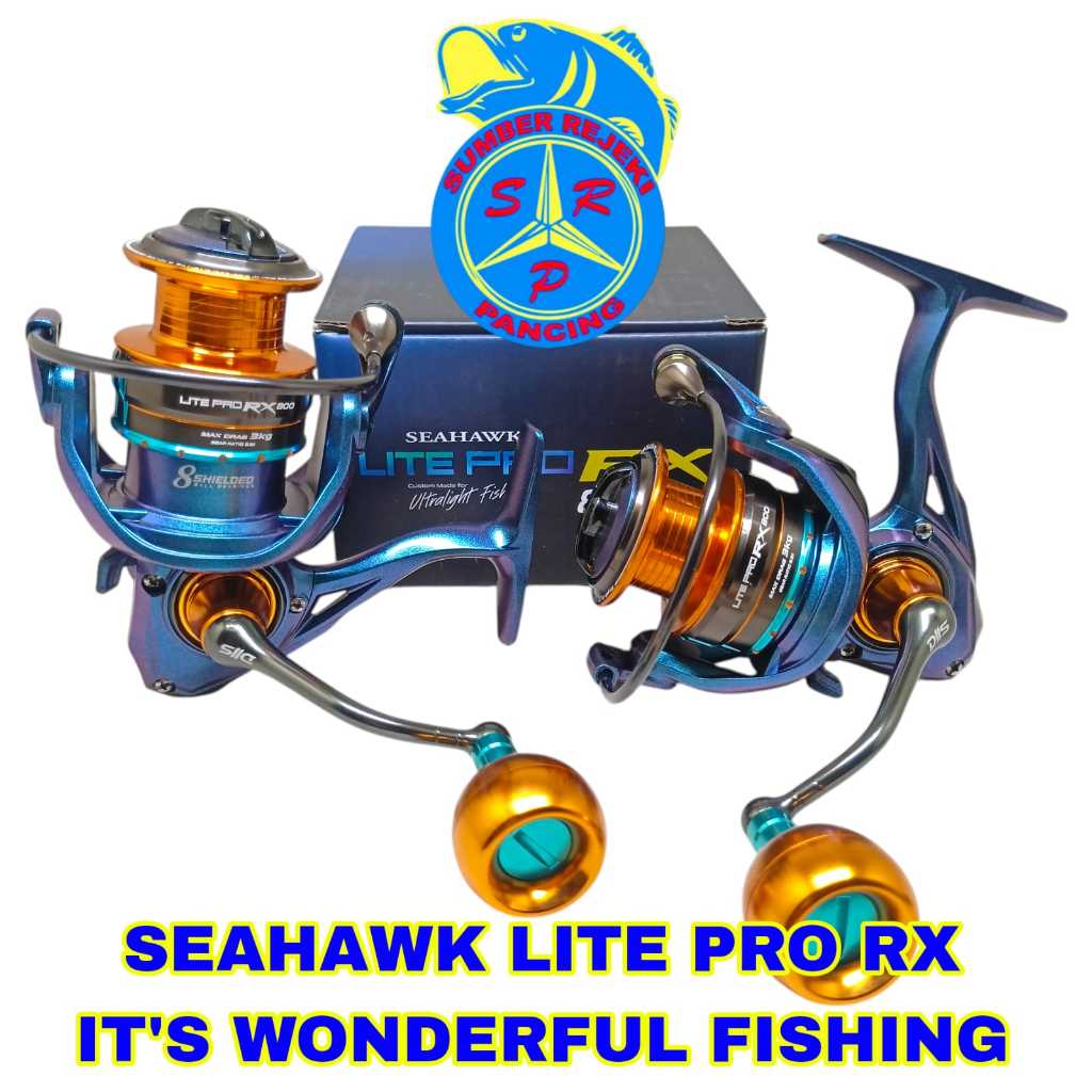 Reel Seahawk Lite Pro RX 800 Ultralight Fishing