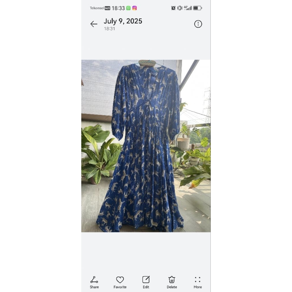 preloved the story of dress very good condition