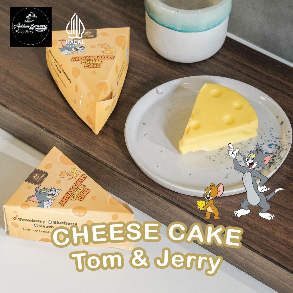

Cheesecake Tom & Jerry Viral by Arkhan Bakery