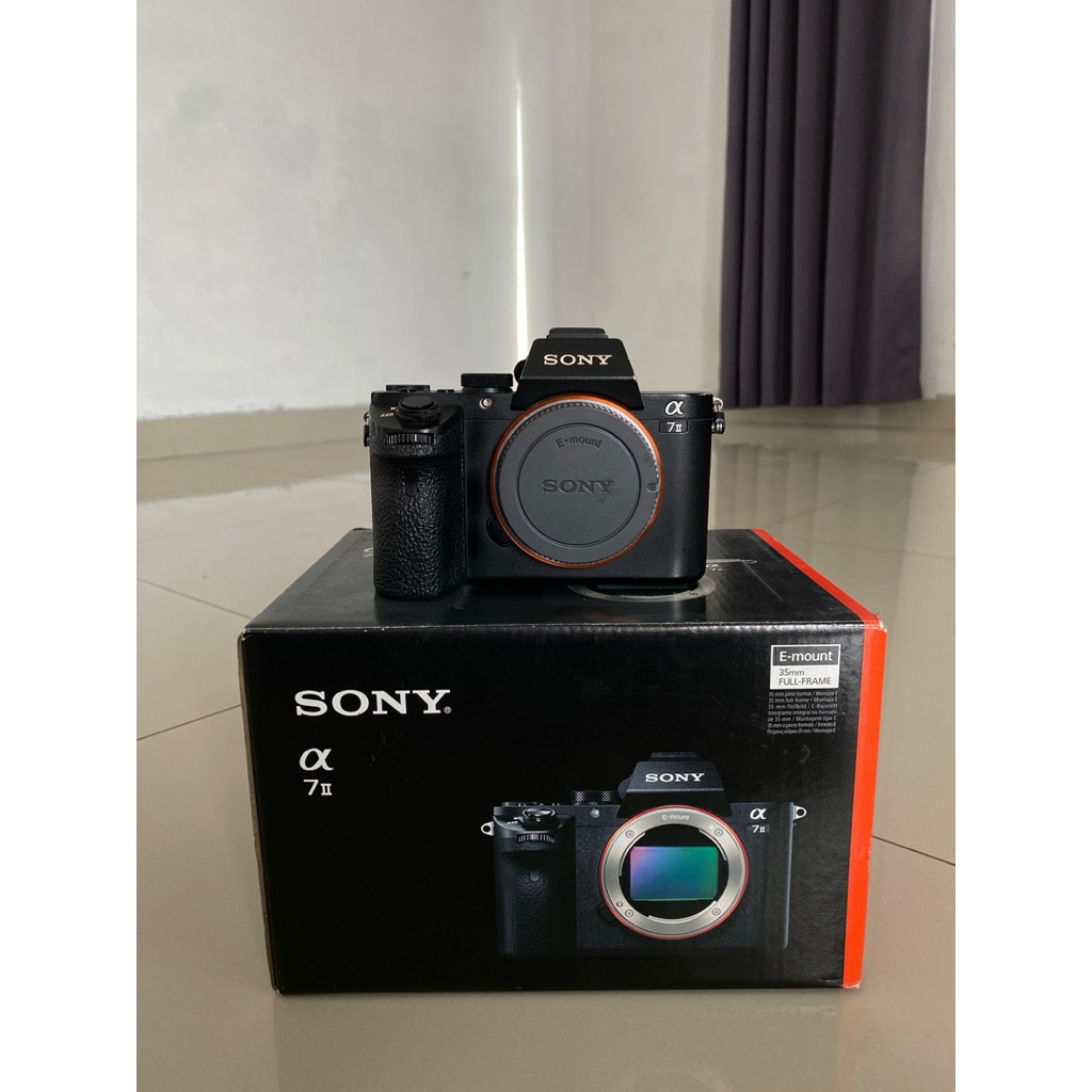 KAMERA MIRRORLESS SONY A7II MURAH LENSA KIT FE 3.5-5.6/28-70 MM