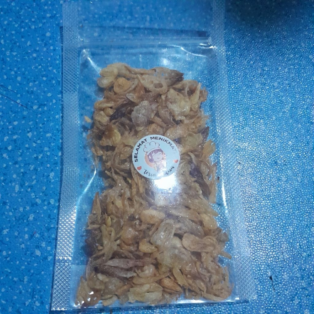 

bawang goreng asli sumenep tanpa campuran kemasan 30 gram