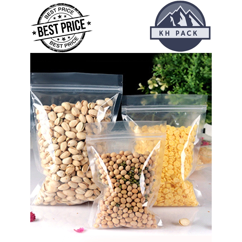 KANTONG PLASTIK PP MACHO/BLU TOP STANDING POUCH ZIPPER LOCK / SEGEL KLIP