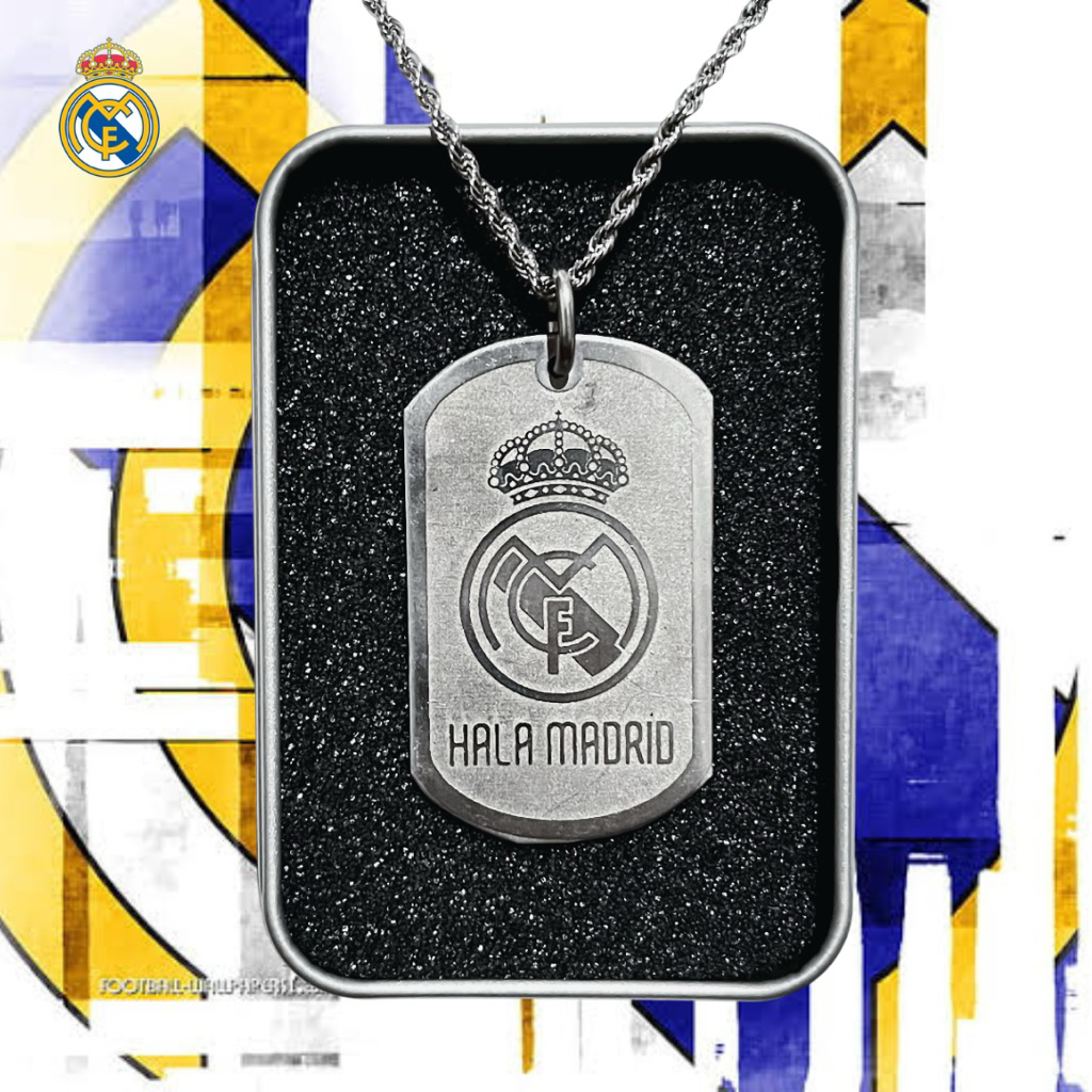 Kalung Real Madrid / kalung madrid / aksesoris real madrid / king madrid