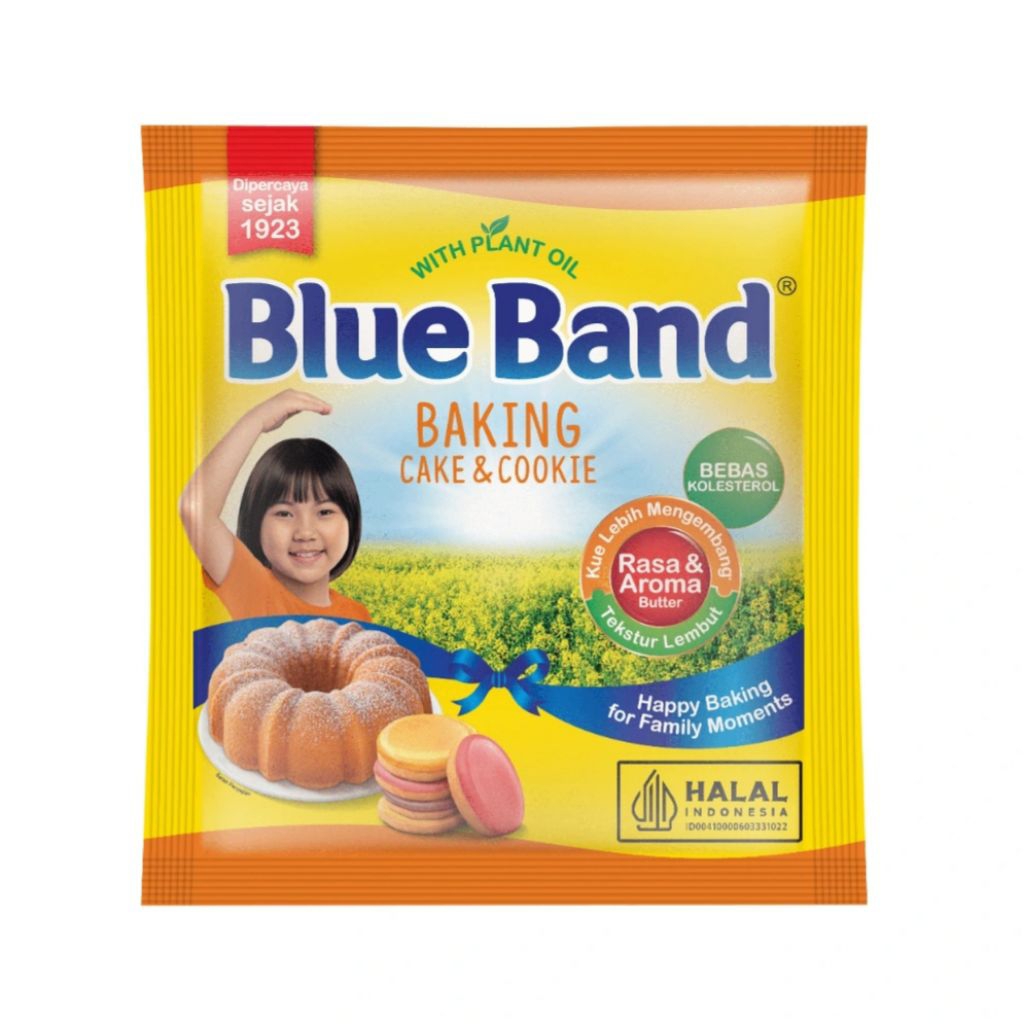 

Blue Band Margarine/Mentega Cake & Cookie 200gr