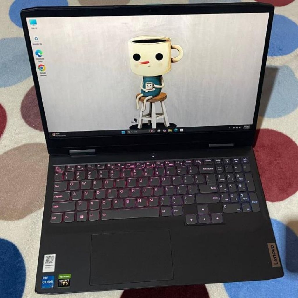 Lenovo Ideapad Gaming 3 i5 gen 12 RTX 3050 16/512