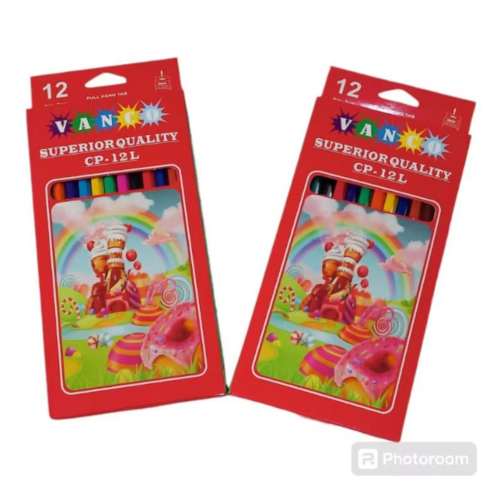 

Pensil Warna Vanco 12 Warna (panjang)