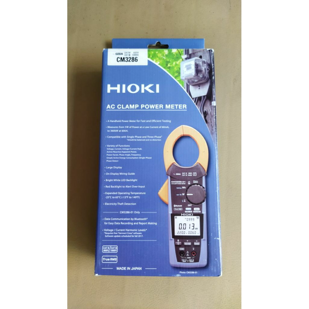 HIOKI AC CLAMP POWER METER CM3286