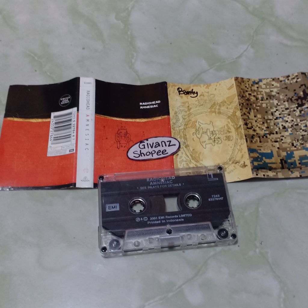 kaset pita Radiohead - amnesiac