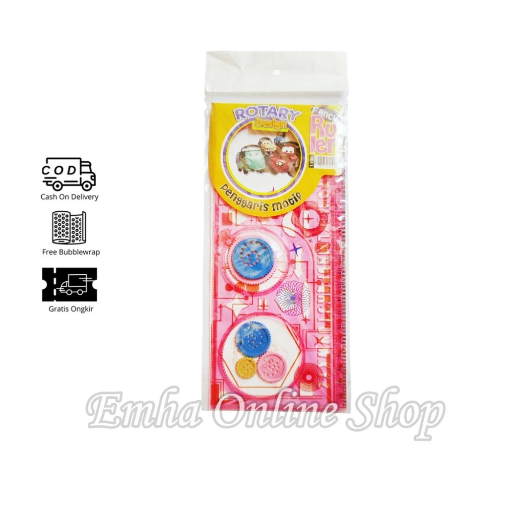 

Penggaris Motif Fancy Rotary Design Untuk Membuat Gambar