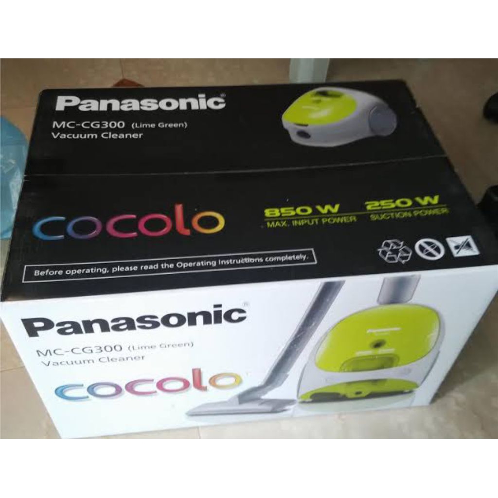 Panasonic Vacuum Cleaner Cocolo MC CG300 / MC-CG300 - Garansi Resmi