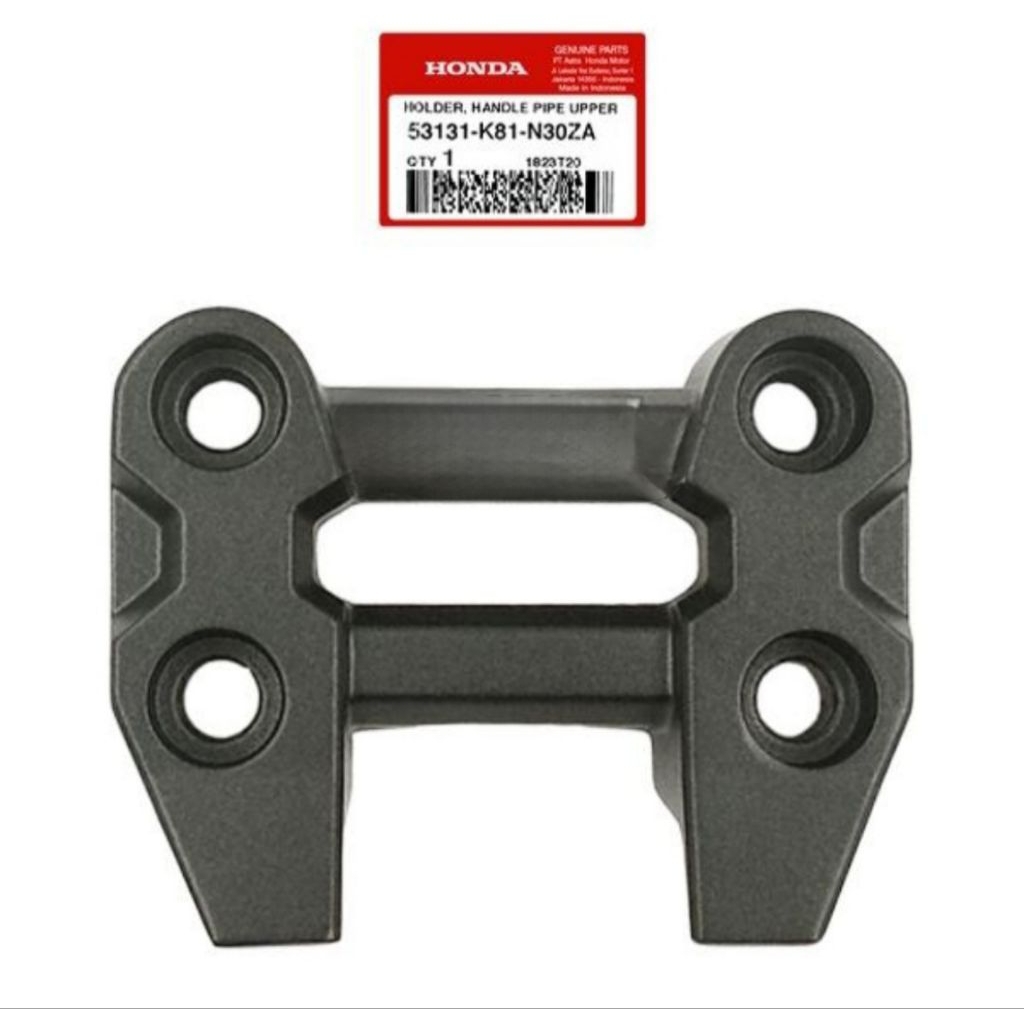 Holder Handle Pipe Upper Raiser Tutup Stang Beat StreetORIGINAL AHM