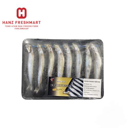 

Ikan Chapelin Shisamo 170gr Penuh Telur Halal - Hanz Freshmart