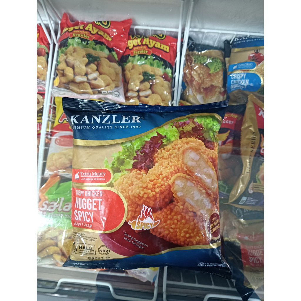 

KANZLER Crispy Chicken Nugget Spicy 450g
