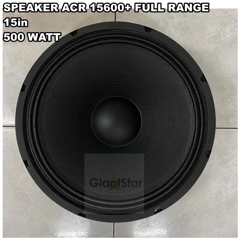 SPEAKER WOOFER ACR 15600+ 15inch SPEAKER ACR 15600 PLUS 15" 500 WATT 15in ORIGINAL
