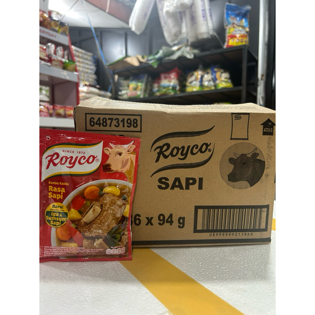 

Royco kemasan 94Gr perDUS isi 36 pcs