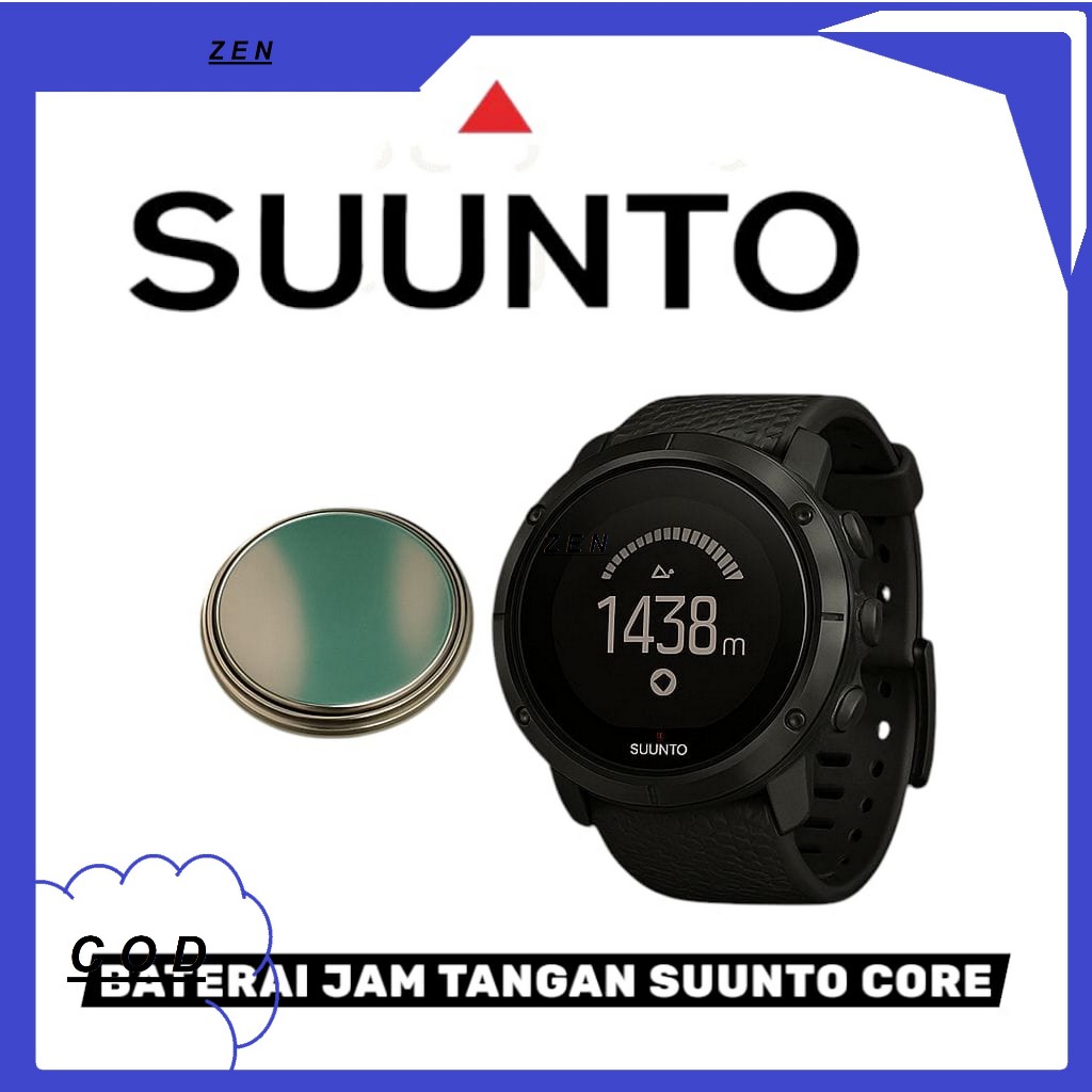 BATERAI JAM TANGAN SUUNTO CORE JAM TANGAN ORIGINAL Watch Watches