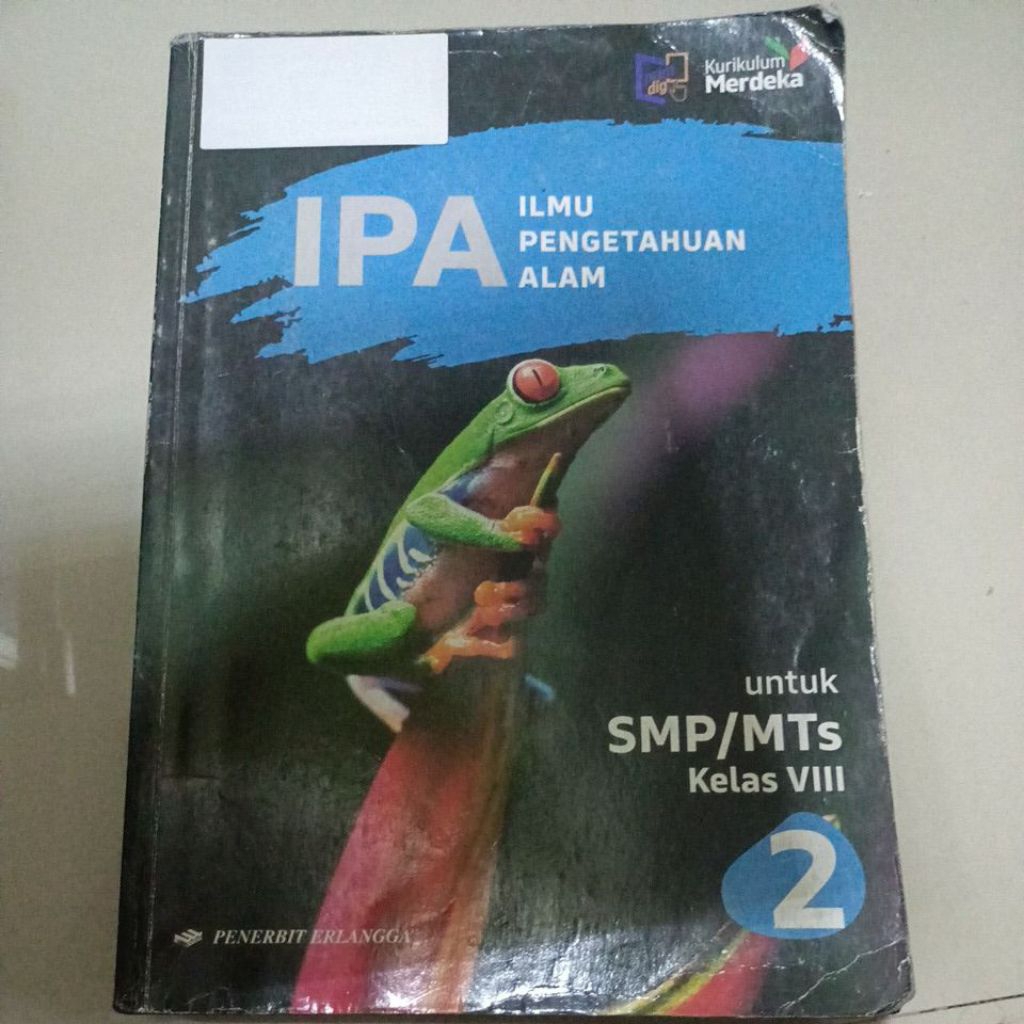 Buku IPA SMP/MTs kelas 2 Erlangga