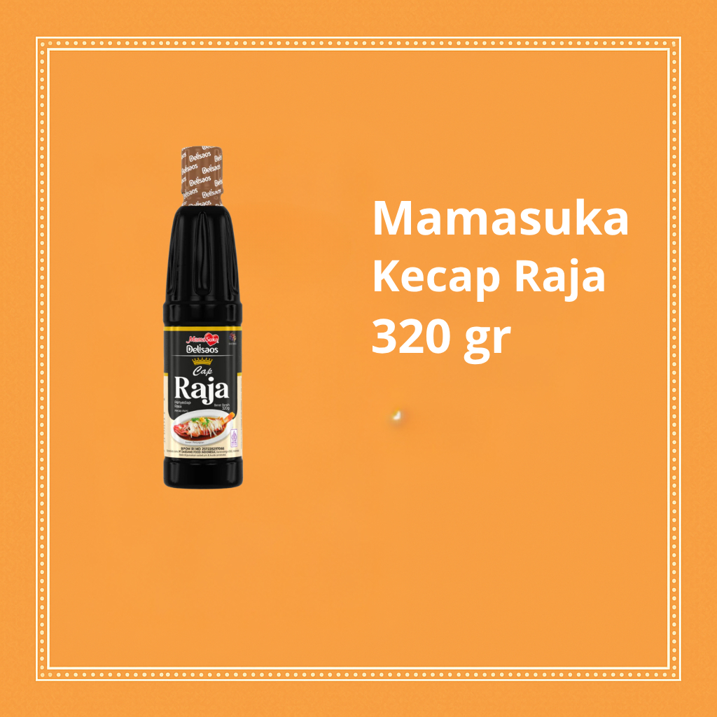 

Mamasuka Kecap Asin Raja 320g – Kecap Asin Botol Rasa Gurih untuk Masakan Harian