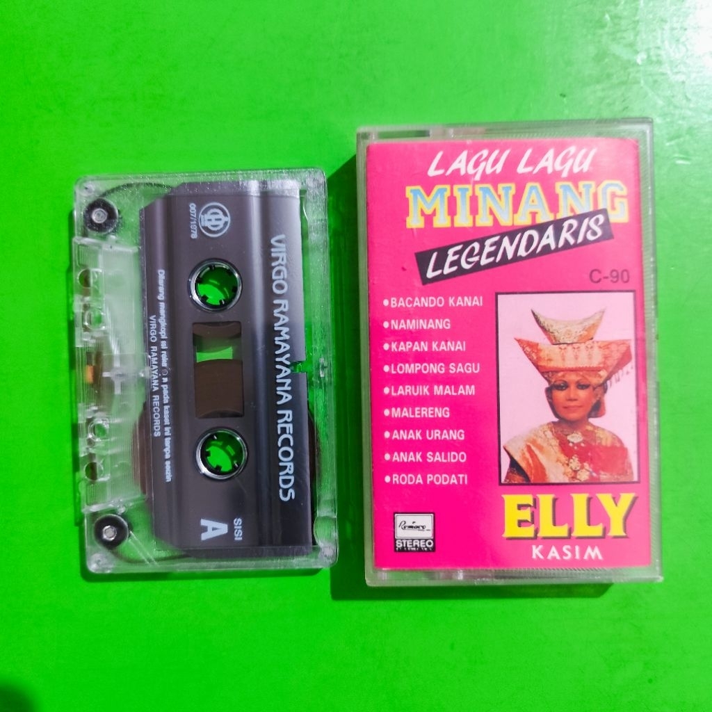 Kaset ELLY KASIM Lagu - Lagu  Minang Legendaris