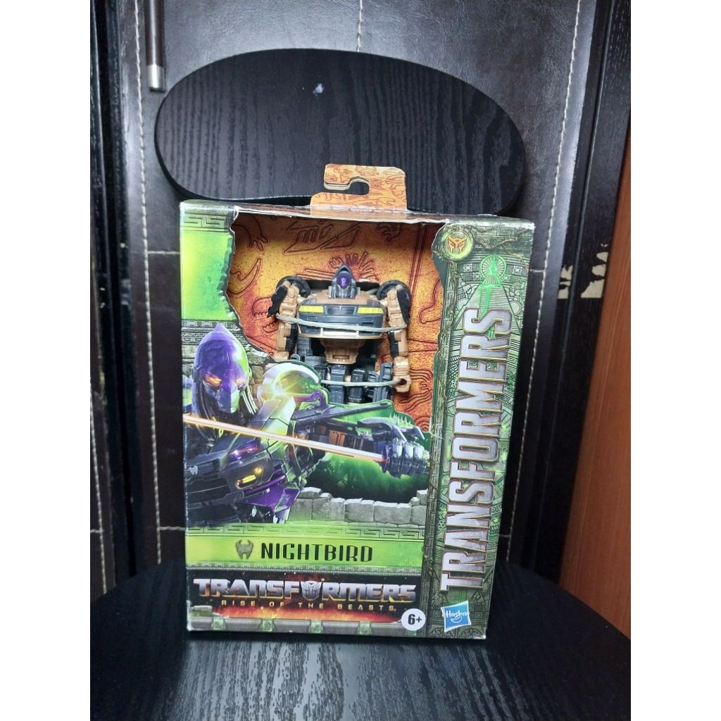 Transformers Rise Of The Beasts Nightbird Deluxe Class Action Figure