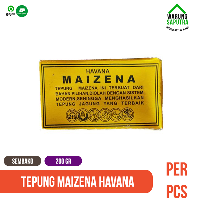 

Tepung Jagung Maizena Havana 200 g