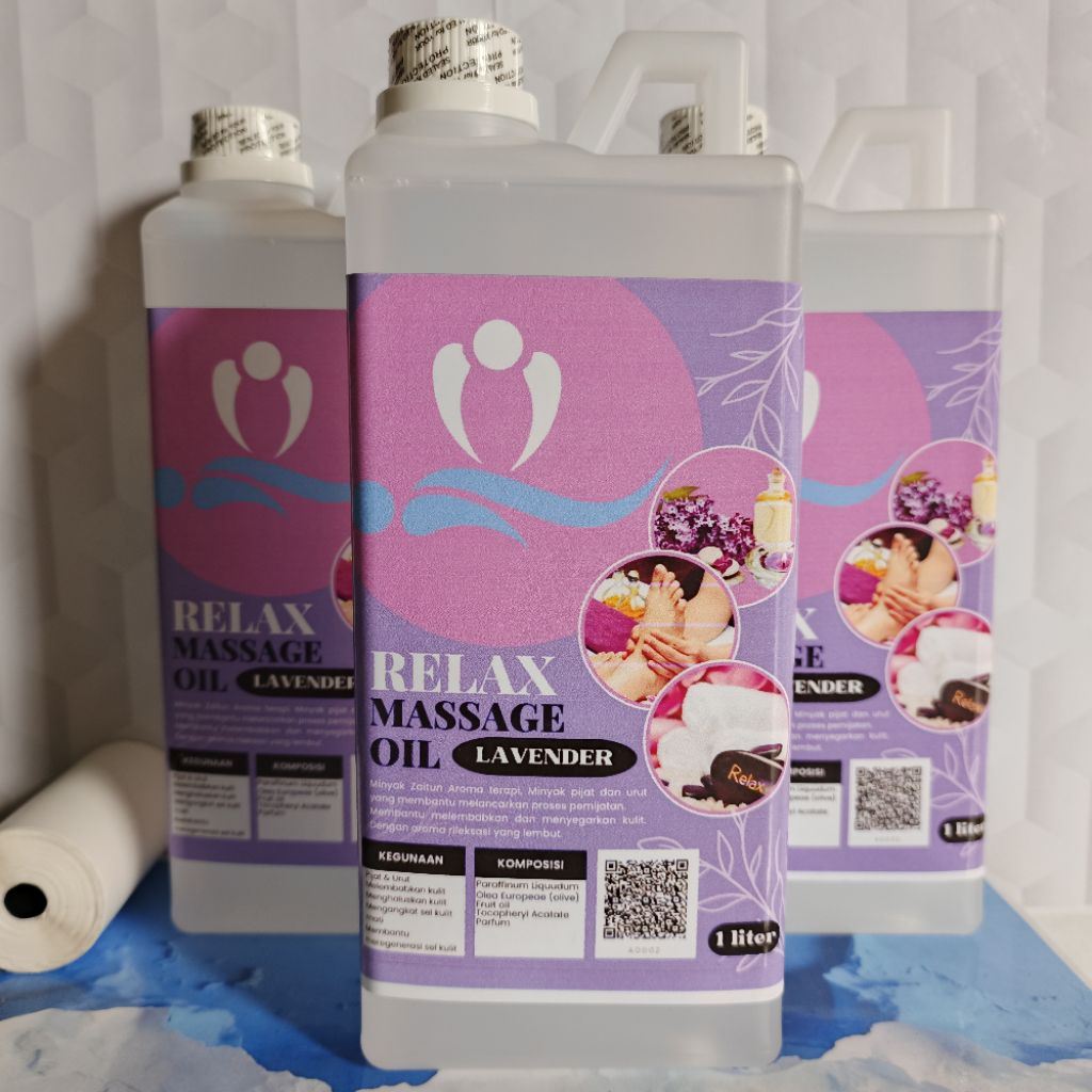 Massage Oil Aromaterapi LAVENDER (BPOM) Massage Oil Aromatik Pijat Refleksi Urut dan SPA murah