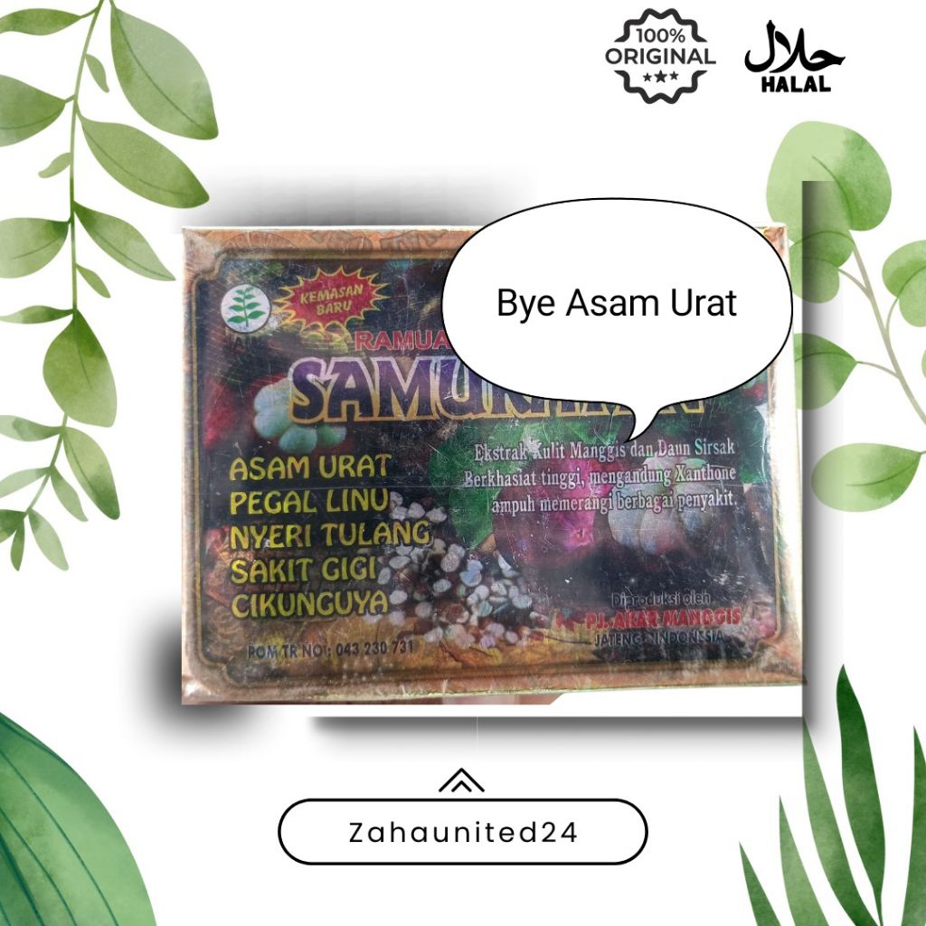 

Serbuk aSAMURAT EN Mengatasi Berbagai Penyakit