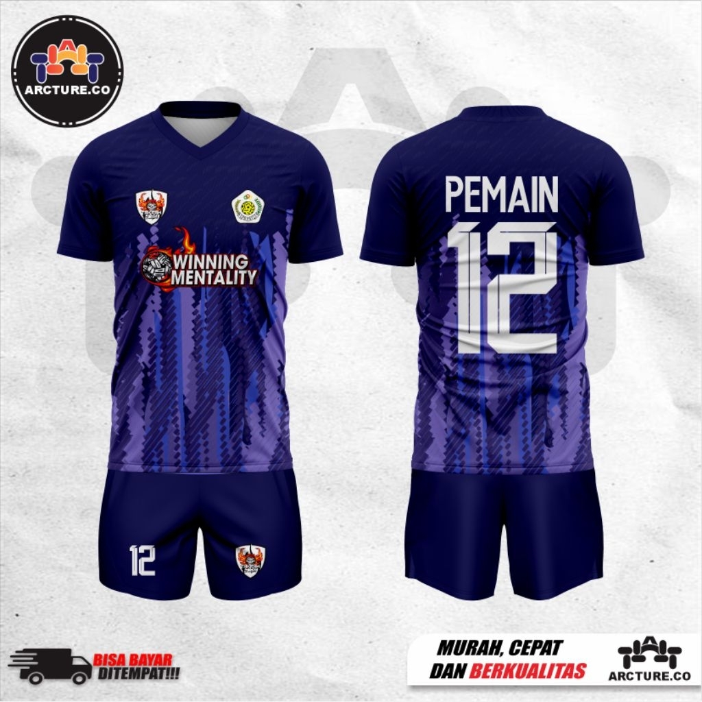 Jersey Futsal/Jersey Sepak Bola Desain Custom